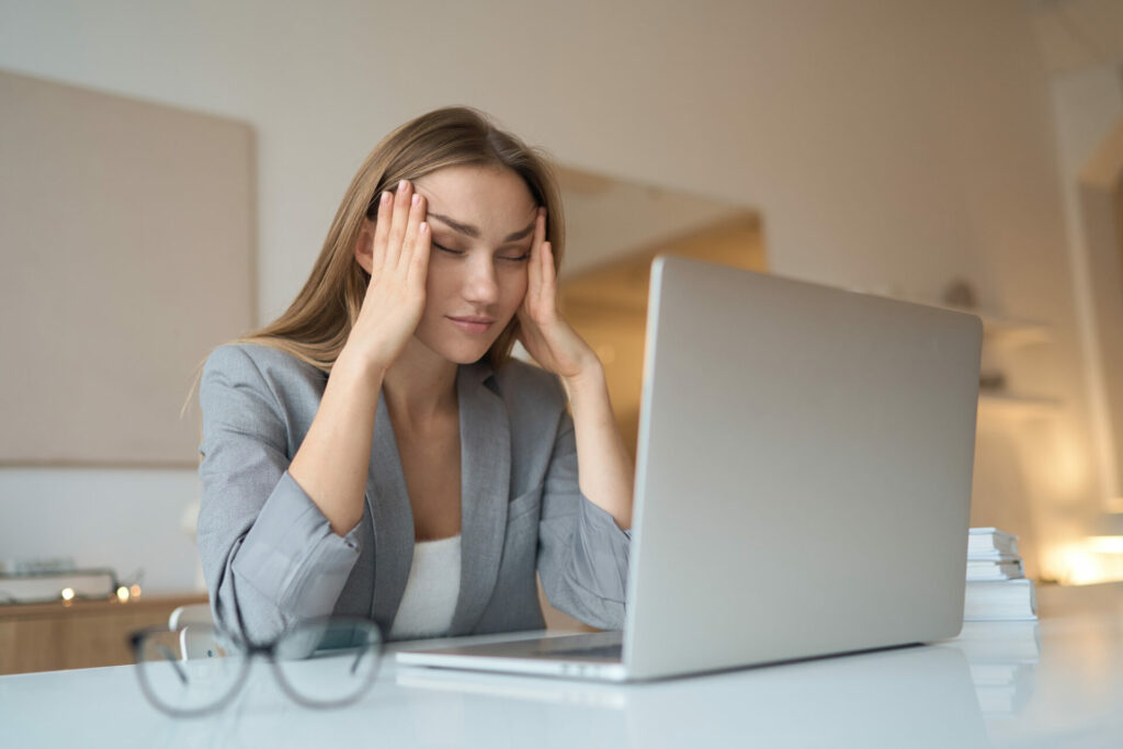 frustrated employee