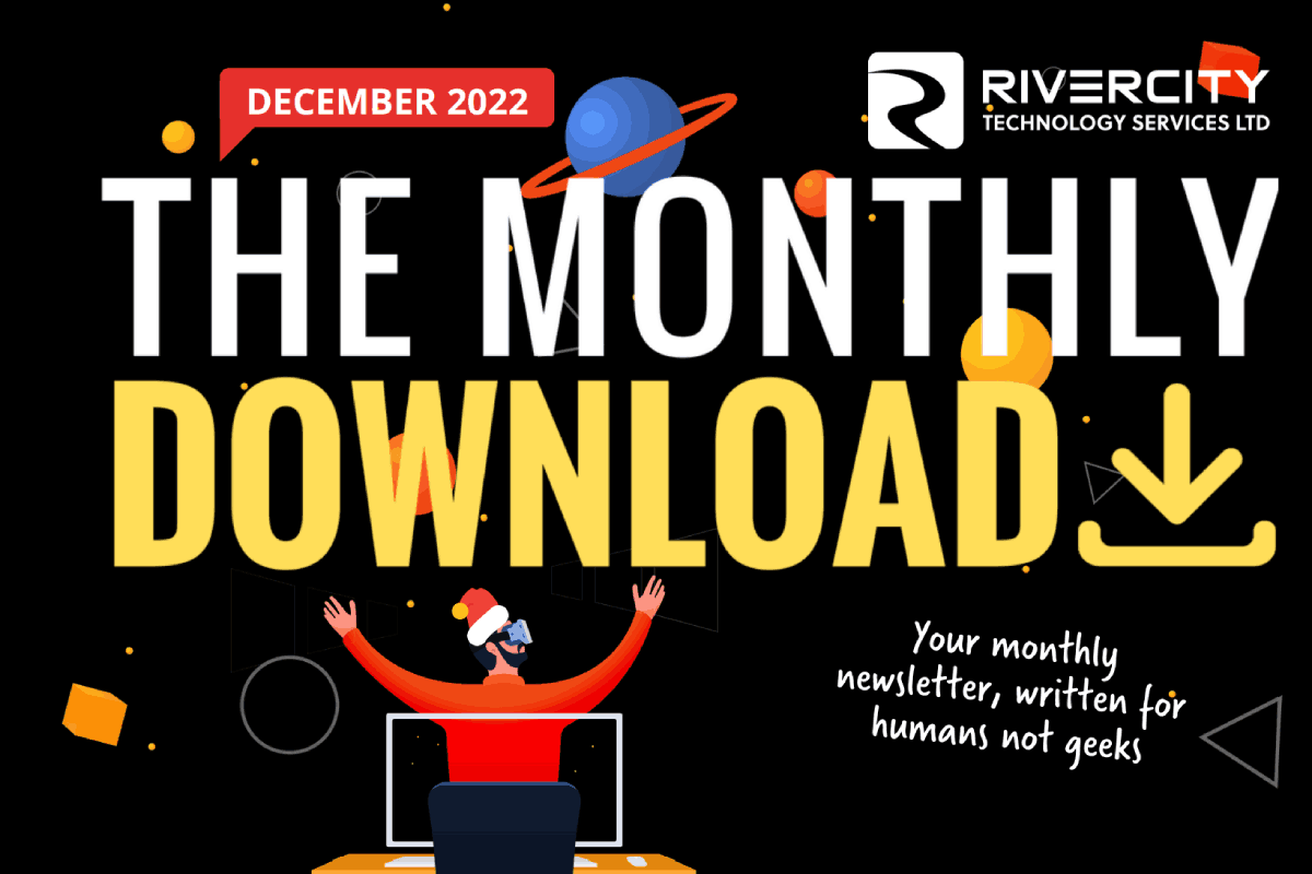 Banner image for The Monthly Download, December 2022 edition