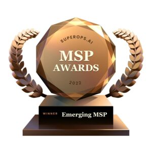 Superops.ai Emerging MSP Award 2022 Winner