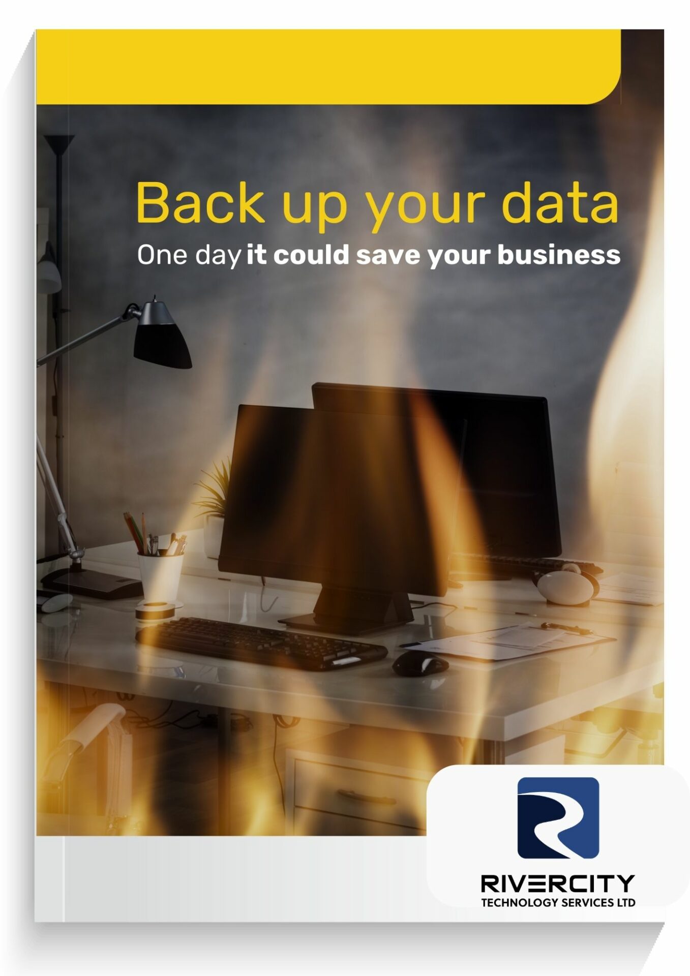 Promotional banner with the text "Back up your Data"